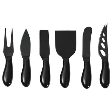 6 Piece Stainless Steel Cheese Knife Set